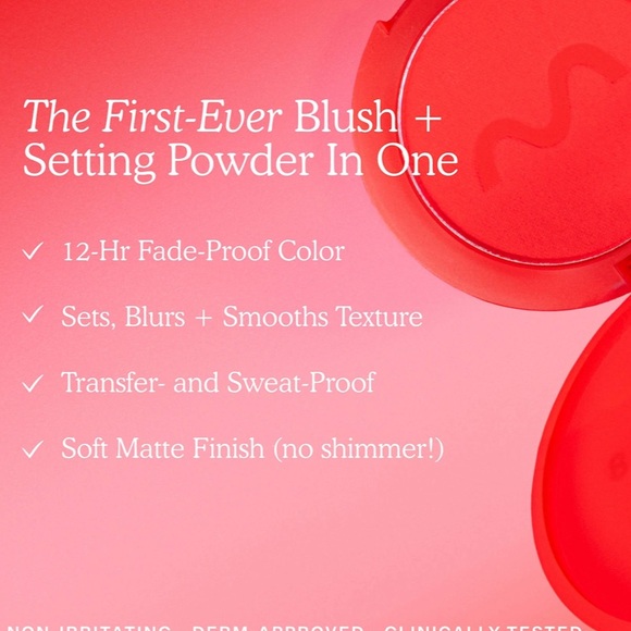 Tower 28 Poppi Fizz & Frost Set in Festive Red - Picture 4 of 7